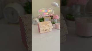 ഒരു organizer box ഉണ്ടാക്കിയാലോ😍organiser box crafts #youtubeshorts #craftbox #diybox #craftideas