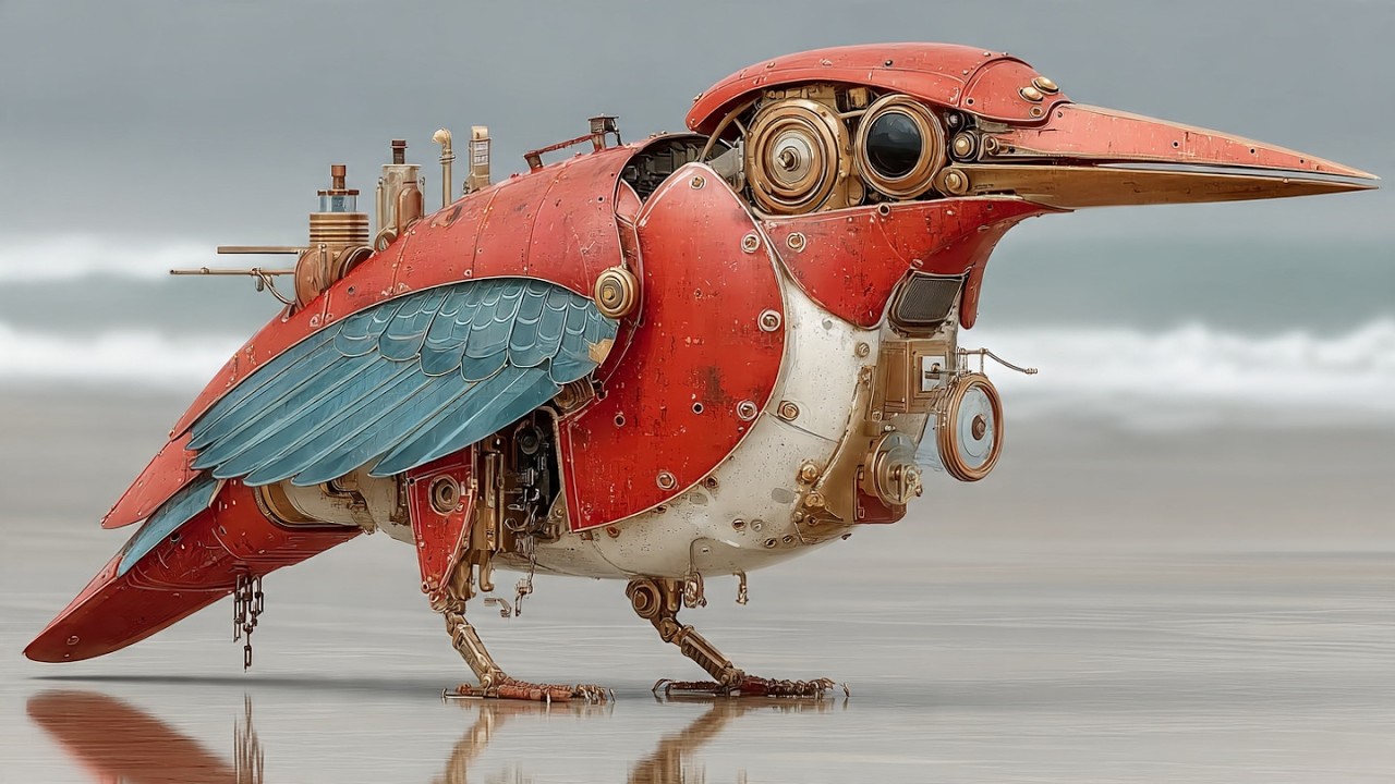 Indie Rock Cinematic Music – Poetic Shore | Dreamy Mechanical Coast 4K