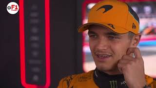 Lando Norris Post Qualifying Interview after POLE | Spanish GP 2024