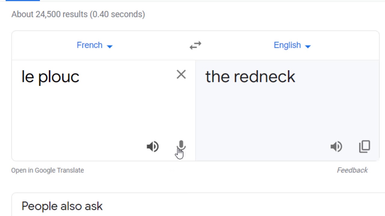 French to English YouTube