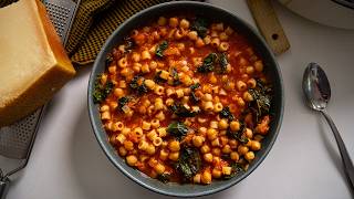 Pasta e Ceci | The OTHER Italian Pasta and Bean Soup