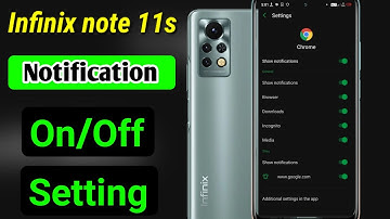 Infinix note 11 me notification on/off kaise kare | infinix note 11 notification hide setting