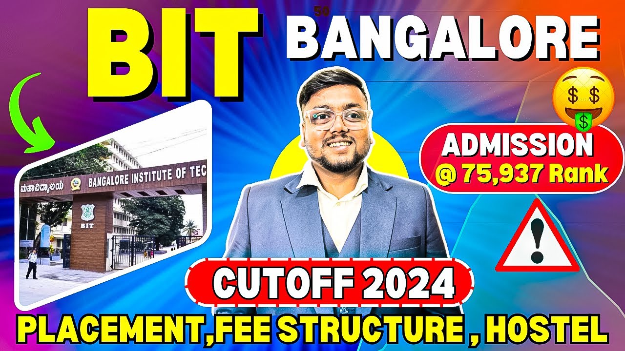 Bangalore Institute of Technology Cutoff 2024 📈 | COMEDK Counselling ...