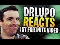 DrLupo Reacts to his first Fortnite video ever!