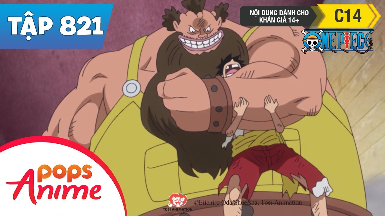 One Piece Tập 821 - Lâu Đài Hỗn Loạn, Luffy Tiến Về Điểm Hẹn - Đảo Hải Tặc Lồng Tiếng Việt