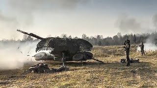 Oerlikon GDF 35mm Twin Cannon – Air Defense Artillery Live Fire Exercise