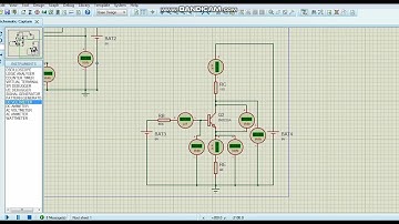 Simulacion Proteus, Configuración y Diseño de Transistor como interruptor y amplificador