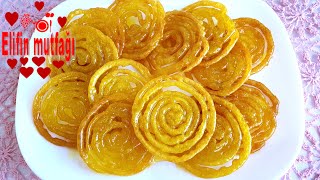 JALEBİ HİNT TATLISI ✅ ÇITIR ÇITIR ENFES LEZZET