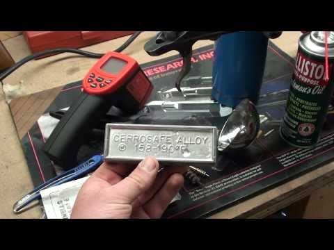 Brownell's Cerrosafe Chamber Casting Alloy