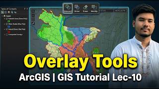 Overlay Tools in ArcGIS | Union, Intersect & Clip Explained | GIS Tutorial Lec-10