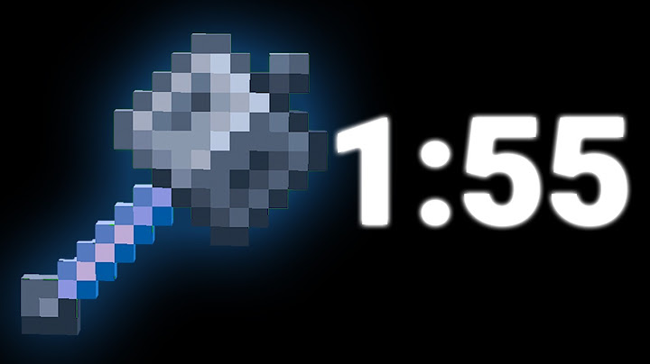 Minecraft MACE Speedrun in 1:55 (Top 3 Global)