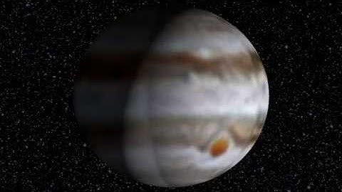 Jupiter map 3d render