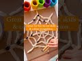 Spin up some fun with these Halloween kid&#39;s spider crafts! #shorts