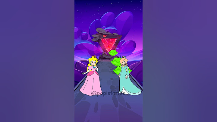 Kiss Run Challenge : Princess Peach vs Rosalina