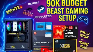 Rx 9060 XT Pc Build | Best Gaming Pc 2025 ||90k PC Build setup 