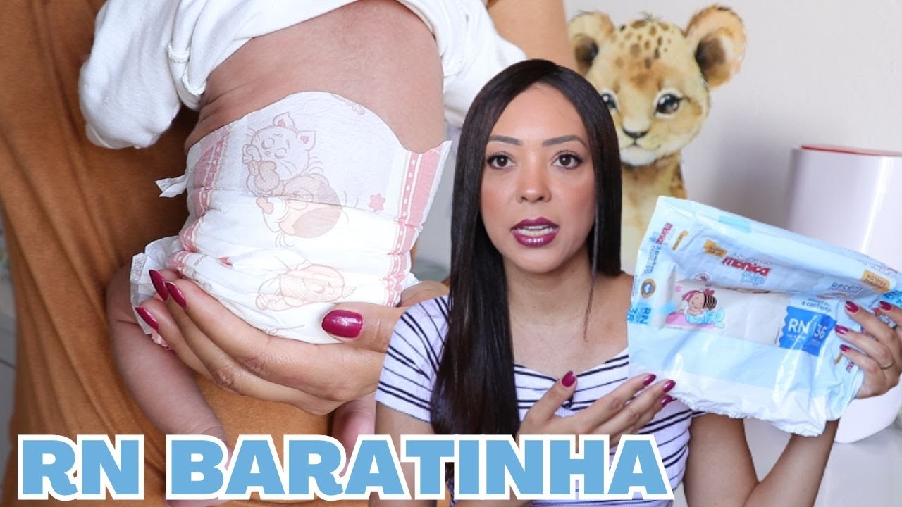 A FRALDA RN MAIS BARATA QUE COMPREI. VALEU À PENA?