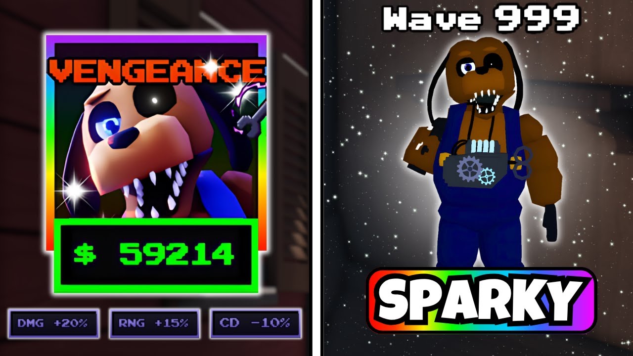 I Got THE HIGHEST DPS UNIT... (Five Nights TD)