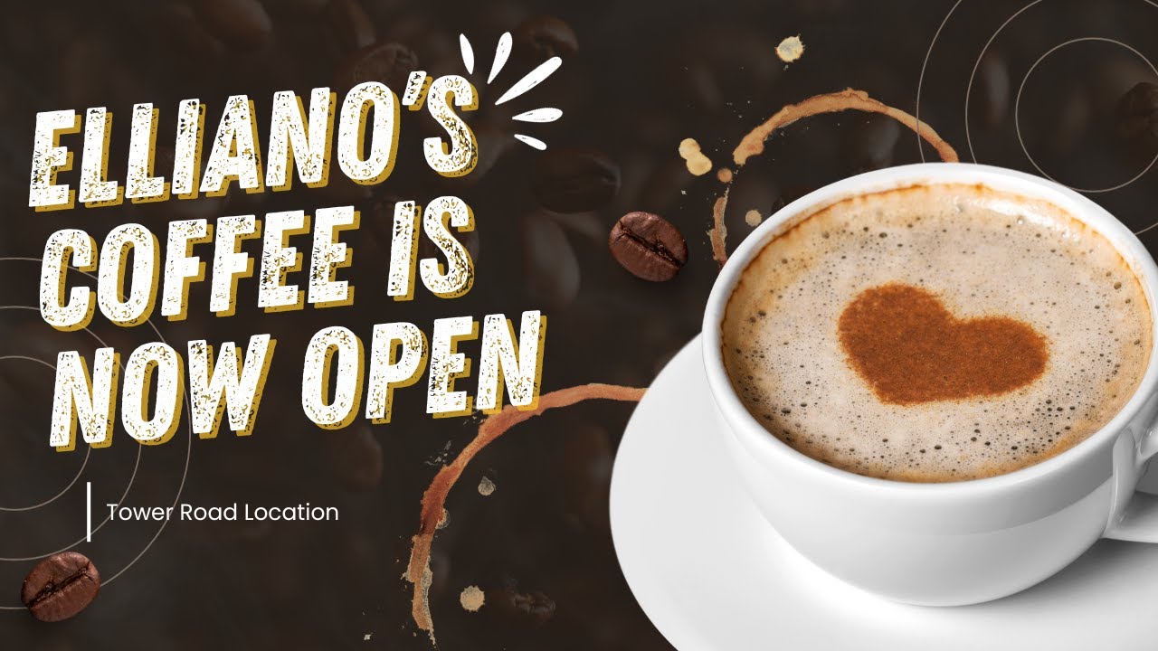 Elliano's Coffee is now open on Tower Road Gainesville YouTube