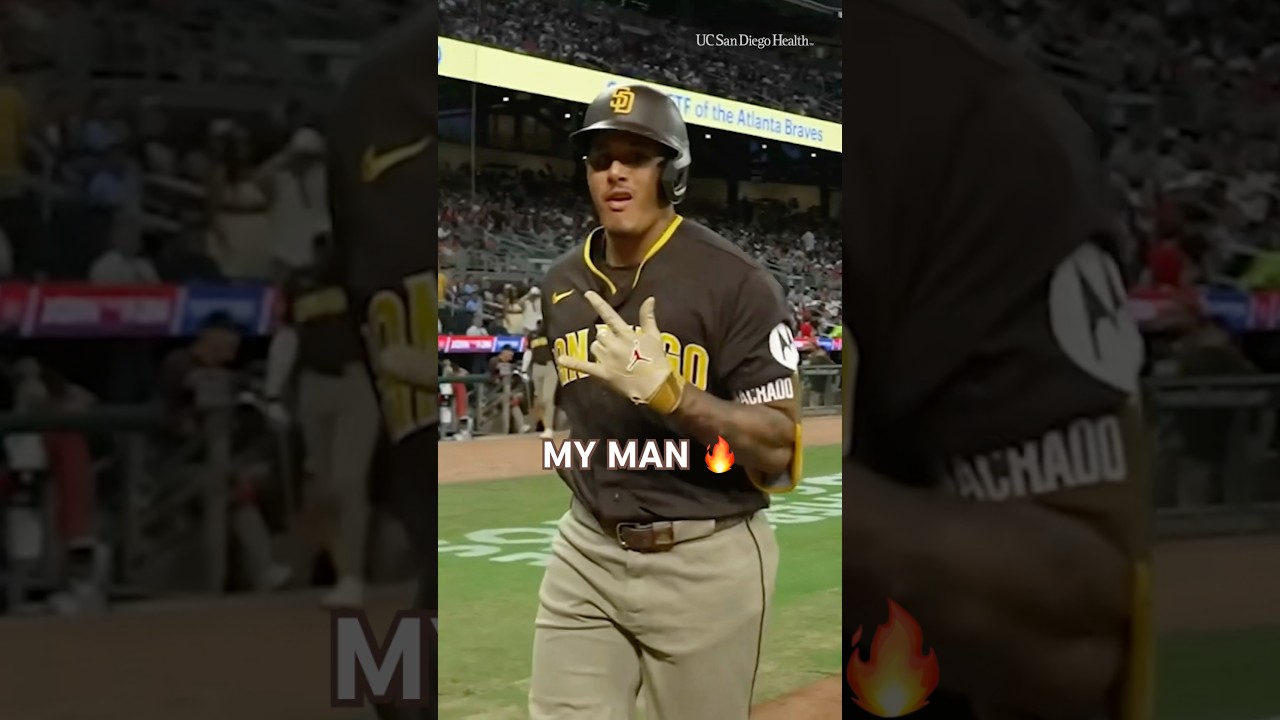 Manny Machado’s so hot right now. #mannymachado #mlb #homerun #padres