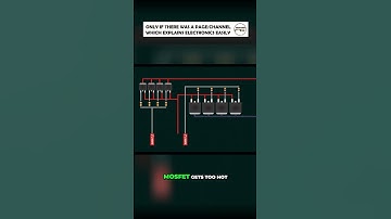 Paralleling MOSFETs: How to Get MORE Current! #shorts