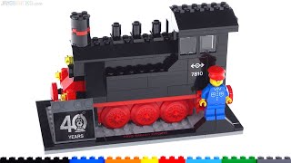 LEGO System 40370 40th Anniversary Steam Engine Train limited Fast Shipping! 