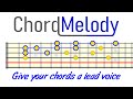 Marrying Chords & Melody - Melodic Chord Phrasing Up The Neck (baby steps)