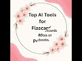#top #ai #tools for #flashcards and #practice