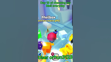 Day 13 of checking my mail everyday #roblox #mail #race #ps99 #pet simulator 99