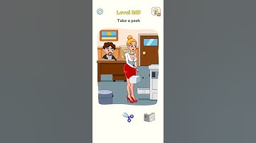 🧠DOP 3 : Draw One Part All Level: 269 Gameplay Solution 🚀🚀 #shorts #youtube