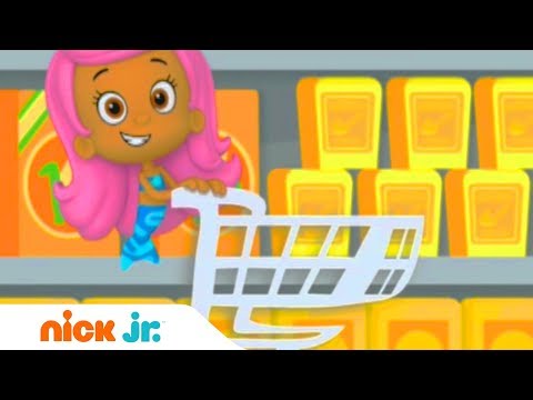 Покупки в магазине | Гуппи и пузырики | Nick Jr. Россия