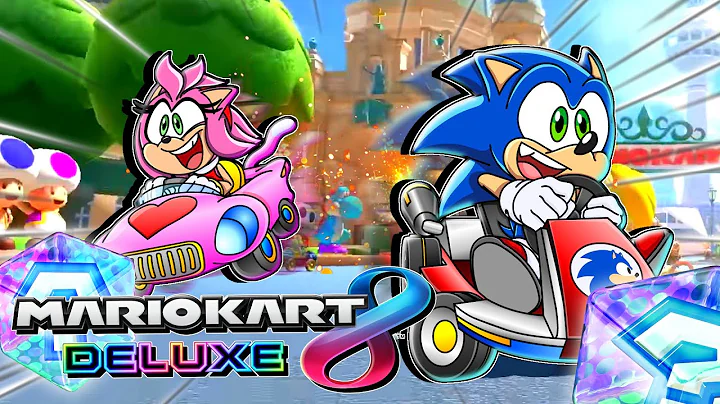 1st Place!!! - Sonic & Amy Play Mario Kart 8 DELUX...