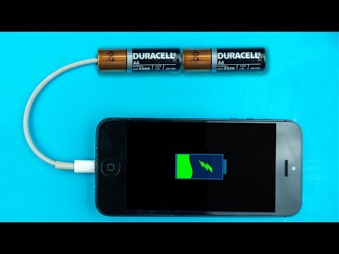 Video: Hoe De Batterij Op Te Laden Zonder Telefoon