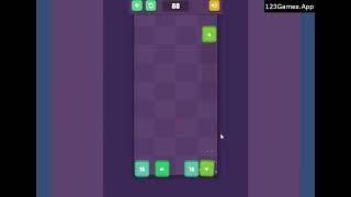Cube Merge Game Gameplay & Walkthrough | Free at 123Games.App screenshot 3