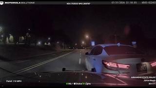 💥 Suspect Ejected From Kia After Arkansas State Police PIT Maneuver Ends High-Speed Chase