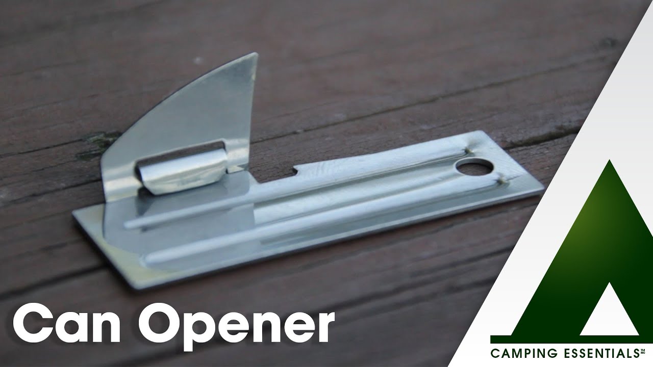 Camping Essentials Can Opener YouTube