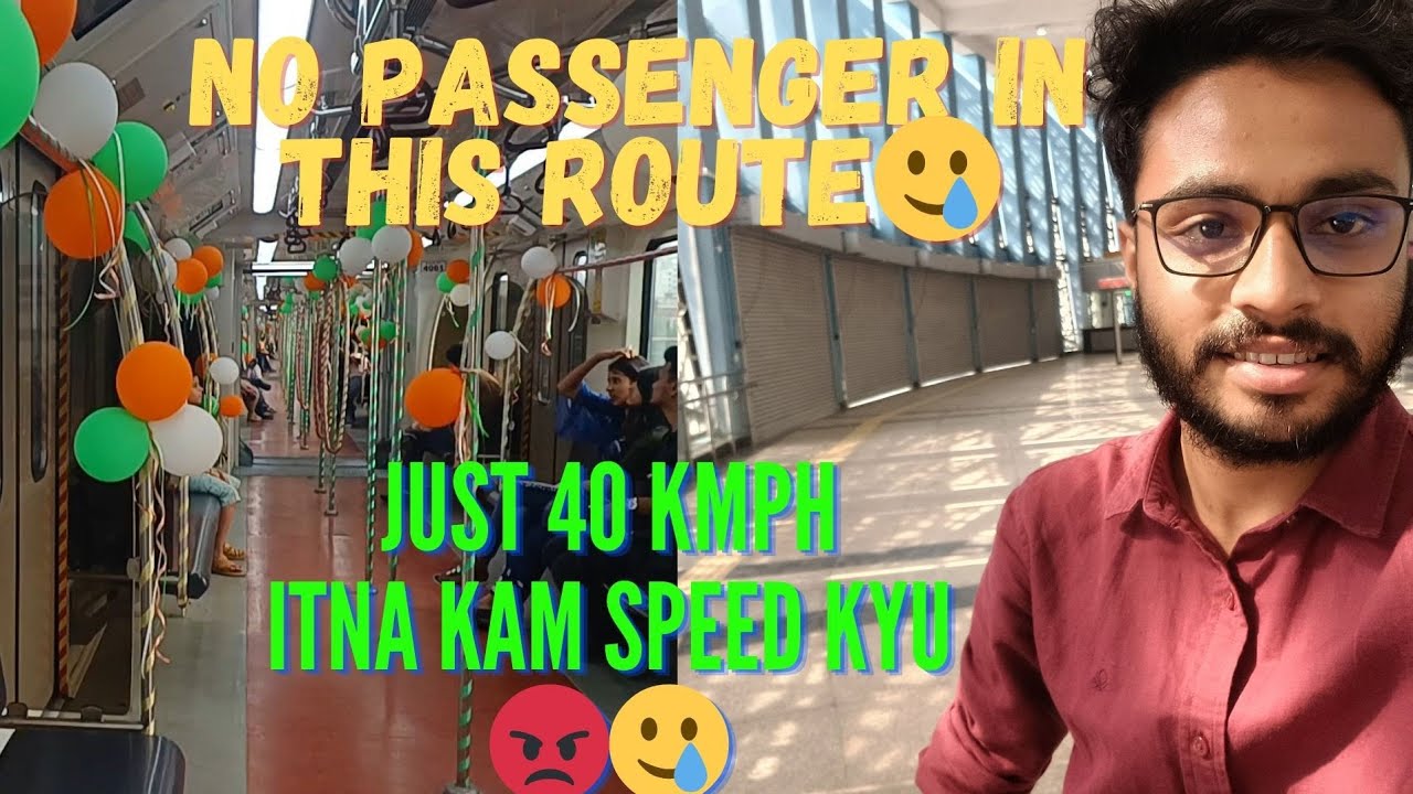 vlog-37-new-garia-to-ruby-metro-1st-day-commerical-run-no-passenger