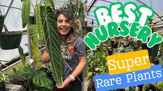 RARE PLANT NURSERY TOUR AT A MIND BLOWING NURSERY! Houseplant Collectors Dream!🤯😍