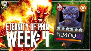 HUMAN TORCH Solos Dragon Man | Eternity of Pain, Week 3