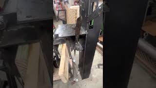 Custom short tail mud motor transom mount.