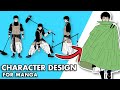 How I Designed My Own Manga Characters From Scratch (in one week)