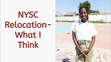 NYSC Relocation- Here