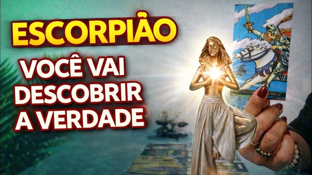 * ESCORPIÃO * ☀️🌹 ESSA PESSOA NÃO TE ENGANA NUNCA MAIS.