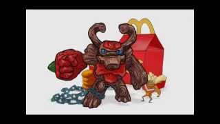 Mcdonalds Happy Meal Skylanders Giants