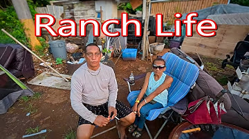 Ranch Life with Nate & Fina - Camp Pagat - Homeless On Guam
