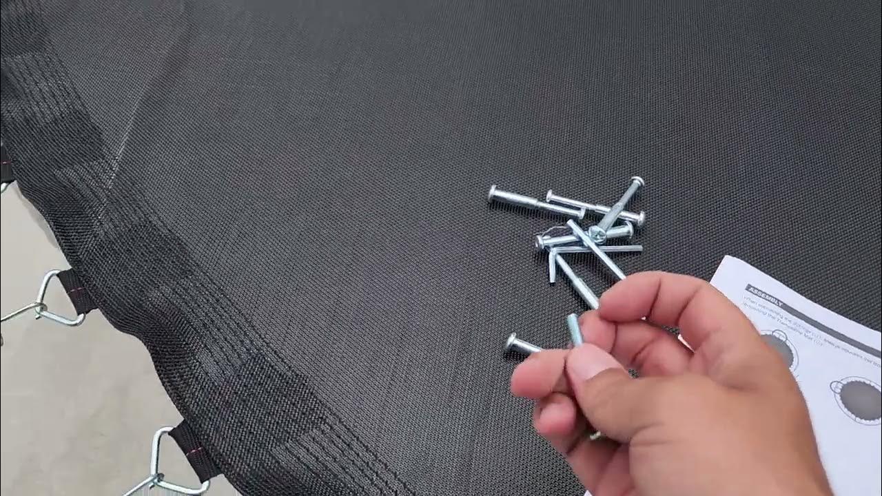 JumpTek Trampoline Assembly Part 4 YouTube