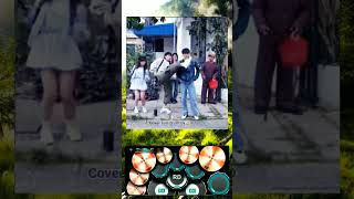 gak joget auto kena tendang😂 #kicaumania #realdrumcover #mobiledrumcover