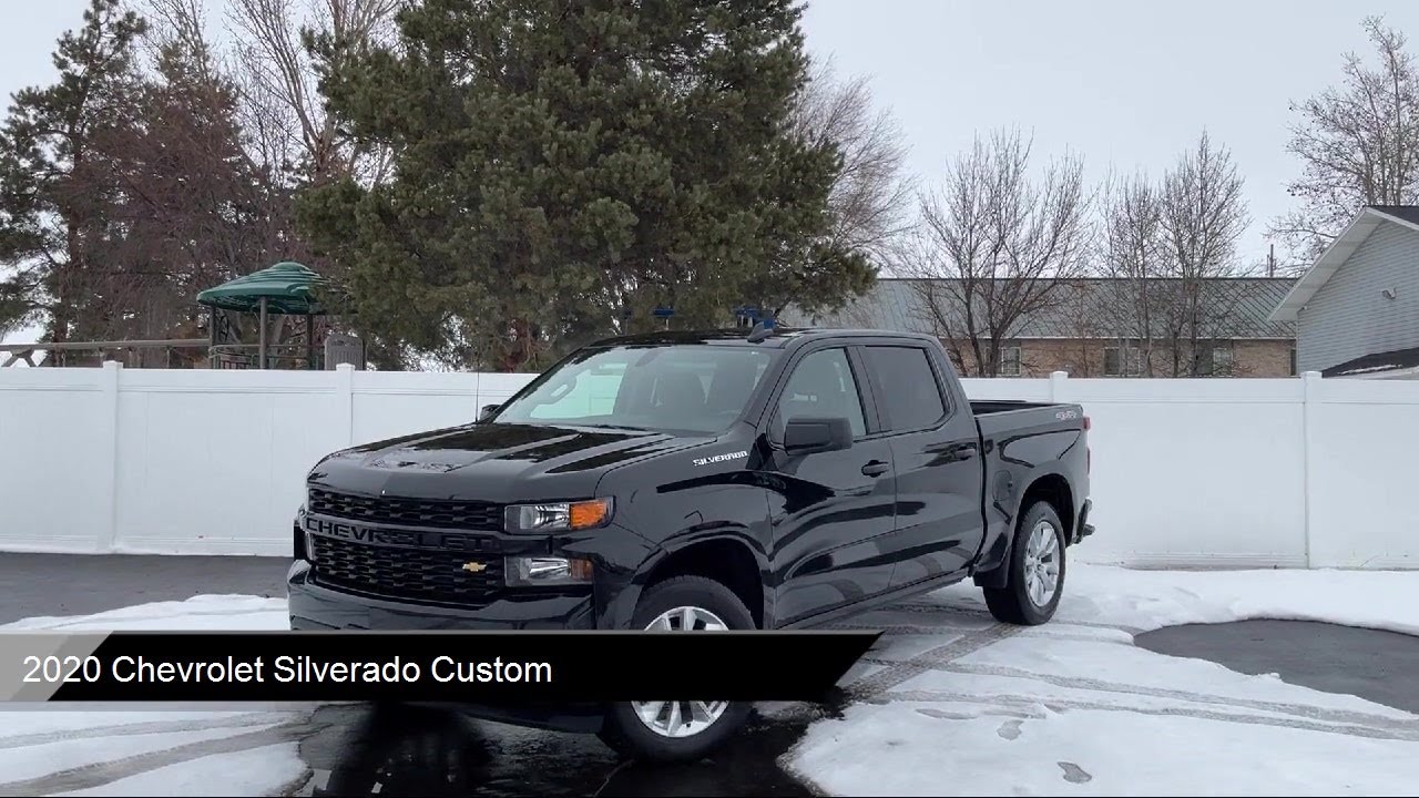 2020 Chevrolet Silverado Custom Rexburg Idaho Falls Pcatello Rigby Twin