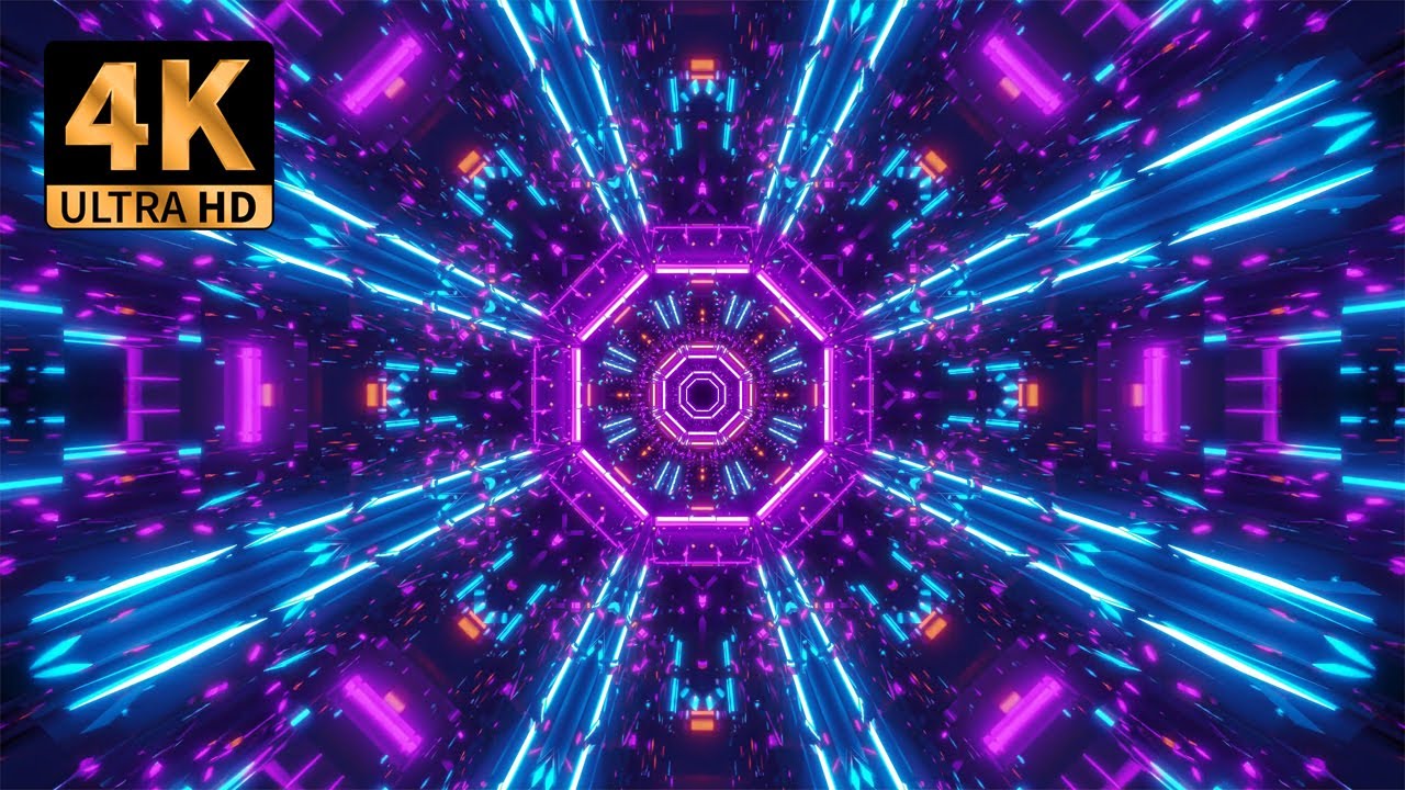 🌟 4K Laser Light Show DJ Visuals 🌟 Neon Laser VJ Loops No Copyright ...