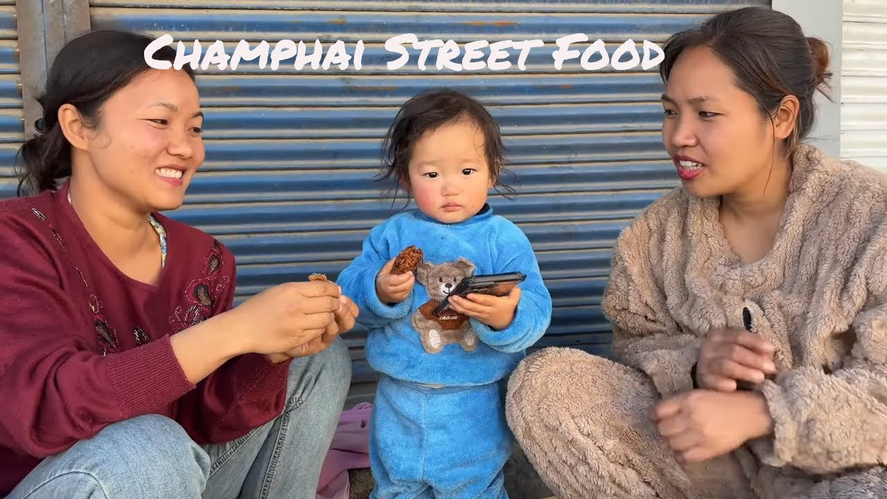 Life in Champhai on a Sunday- Champhai street food