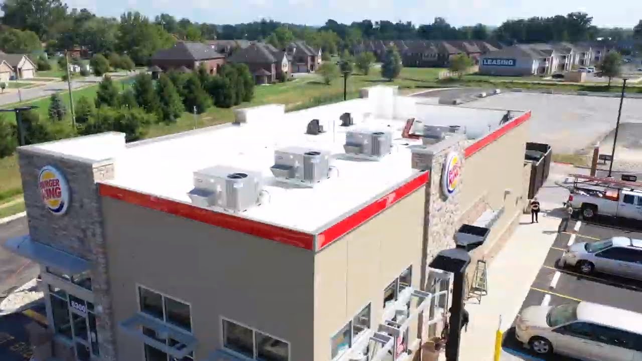 DuroLast Roofing installation Burger King Louisville KY YouTube